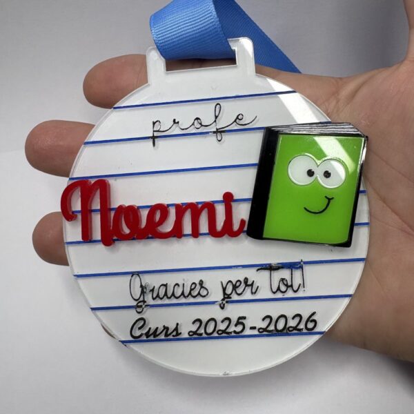 Medalla fin de curso profe.